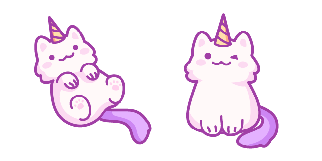 Cute Unicorn Cat