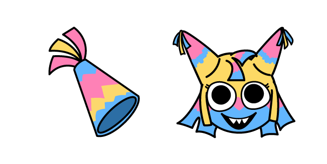 Dandy's World Yatta and a Party Popper
