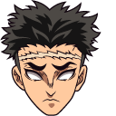 Demon Slayer Gyomei Himejima cursor