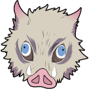 Demon Slayer Inosuke Hashibira cursor
