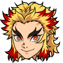 Demon Slayer Kyojuro Rengoku cursor