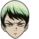 Demon Slayer Yushiro and Blindfold cursor