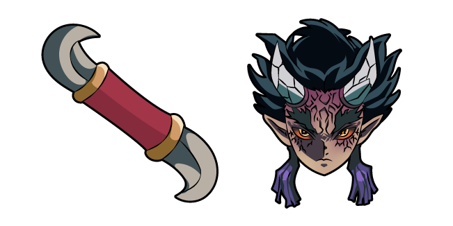 Demon Slayer Zohakuten and Double-Bladed Dagger