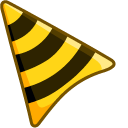 Black and Yellow Bee pointer