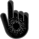 Black Hole Color cursor