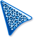 Blue Leopard Color pointer