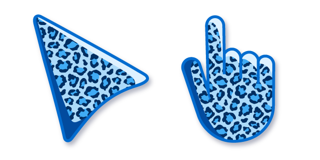Blue Leopard Color