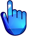 Blue Shiny Diamond cursor