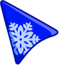 Blue Snow pointer