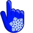 Blue Snow cursor