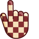 Checkerboard Color cursor