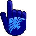 Deep Blue Water and Fish cursor