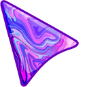 Fluid Blue Pink Art pointer