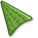 Green Cactus Pattern pointer