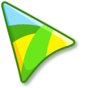 Green Grass and Yellow Flower Fields pointer