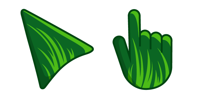 Green Grass in Forest