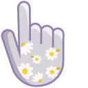 Grey-White Chamomile cursor