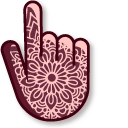 Mandala on Rosewood cursor