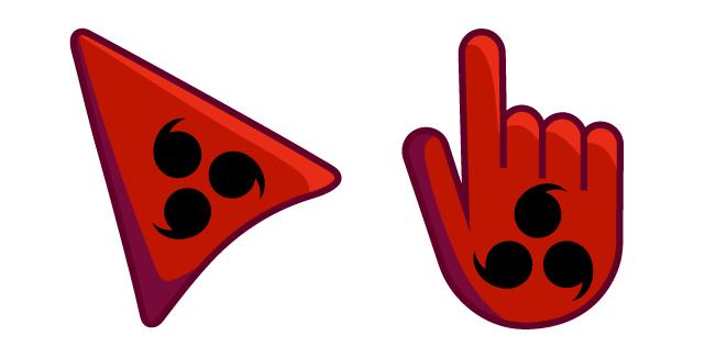 Naruto Cursed Seal of Heaven on Red Background