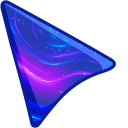 Neon Purple and Blue Lights pointer
