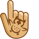 Owl on Brown Background cursor