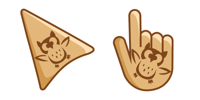 Owl on Brown Background