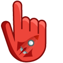 Red Rocket on Red cursor