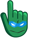 TMNT Leonardo Color cursor