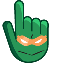 TMNT Michelangelo Color cursor