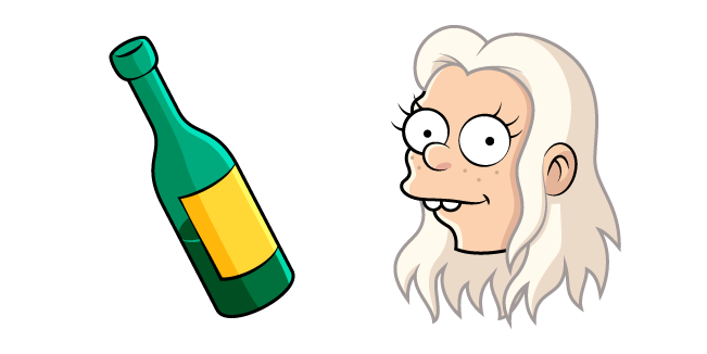 Disenchantment Queen Bean and Bottle