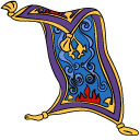 Aladdin and Flying Carpet pointer