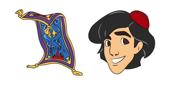 Aladdin and Flying Carpet