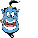 Aladdin Lamp and Genie cursor