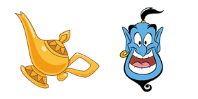 Aladdin Lamp and Genie