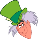 Alice in Wonderland Mad Hatter and Teapot cursor