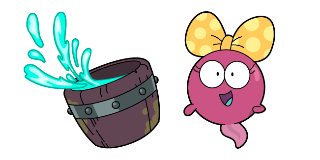 Amphibia Polly Plantar and Wooden Bucket 