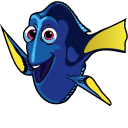 Finding Nemo Dory cursor