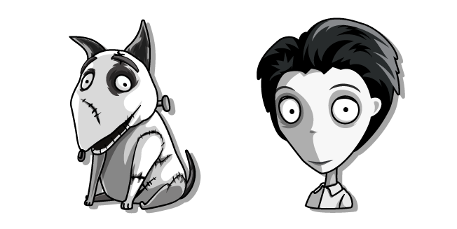 Frankenweenie Victor Frankenstein and Sparky