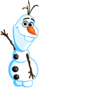 Frozen Olaf pointer