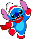 Lilo & Stitch Christmas Stitch cursor