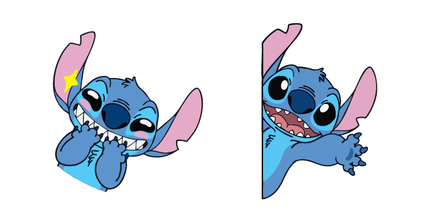 Lilo & Stitch Happy Stitch Waving his Hand