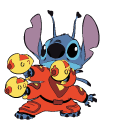 Lilo & Stitch Stitch Crying and Playing with Blasters cursor