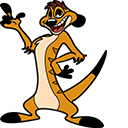 Lion King Timon and Pumbaa pointer