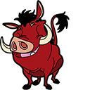 Lion King Timon and Pumbaa cursor
