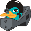 Phineas and Ferb Perry the Platypus and Platyborg cursor