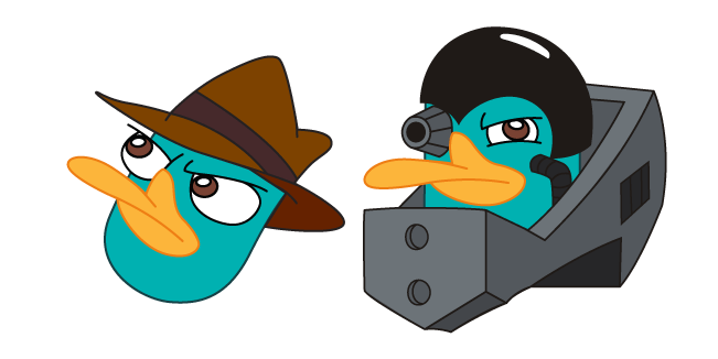 Phineas and Ferb Perry the Platypus and Platyborg