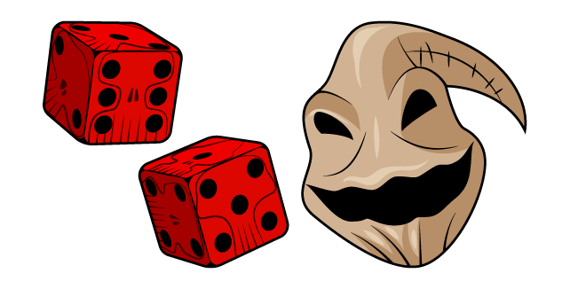 The Nightmare Before Christmas Oogie Boogie and Dice