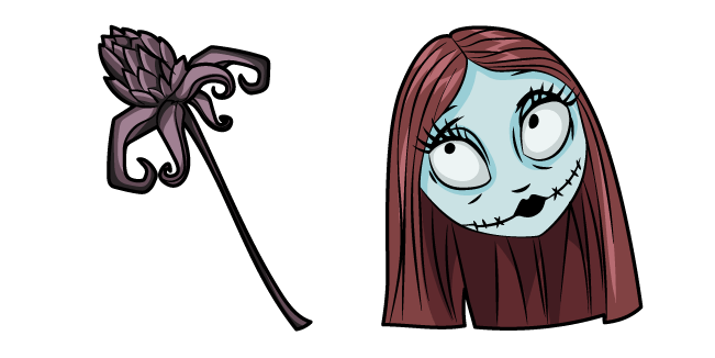 The Nightmare Before Christmas Sally and Flower