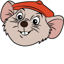 The Rescuers Bernard and Map cursor