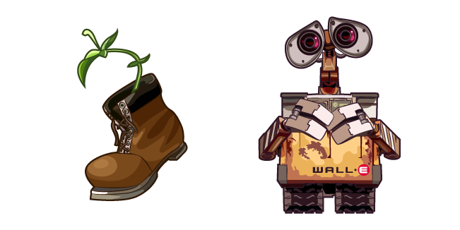 WALL-E and Plant